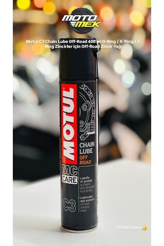 Motul C3 Chain Lube 400ml Profesyonel Zincir Yağlama Spreyi