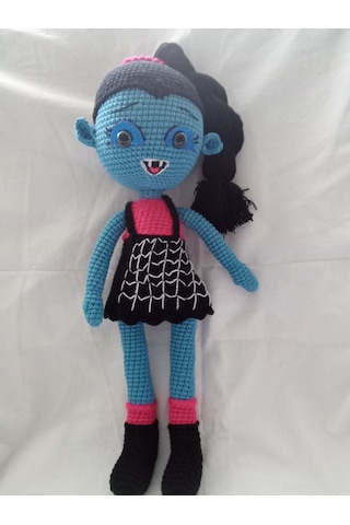 Mavi Vampir Bebek Amigurumi