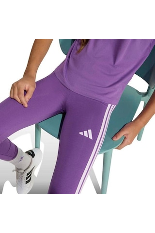 Adidas Essentials Kız Çocuk Mor Tayt