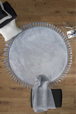 Saraz Halı Comfort Peluş Puffy Lux Gri