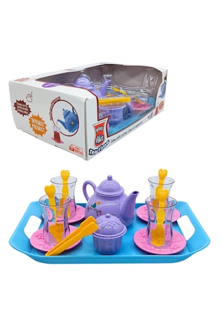 Birlik Oyuncak İnce Belli Bardak Seti Urt011010 Pembe Çay2