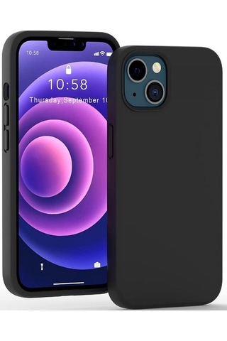 Smcaseİphone Uyumlu 13 Kılıf Liquid Lansman Wiriless Destekli Silikon Kırmızı