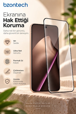 Xiaomi 15t Pro Uyumlu Anti Statik Ekran Koruyucu Toz Tutmayan Kırılmaz Cam