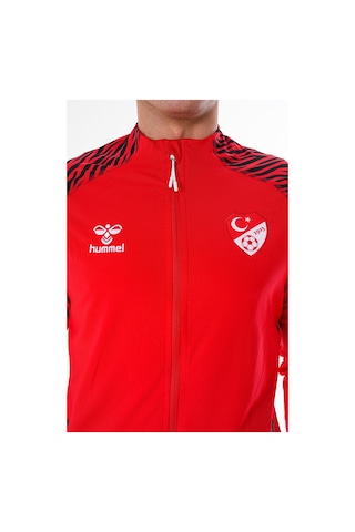 Hummel Tff Hakem Ders Ve Kamp Eşofman Üstü Kırmızı Kırmızı