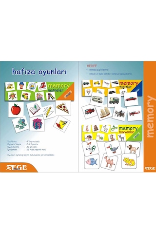 Bellek Oyunu Hayvanlar