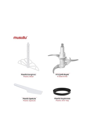 Musullu 1225-2 Doğrayıcı Rondo