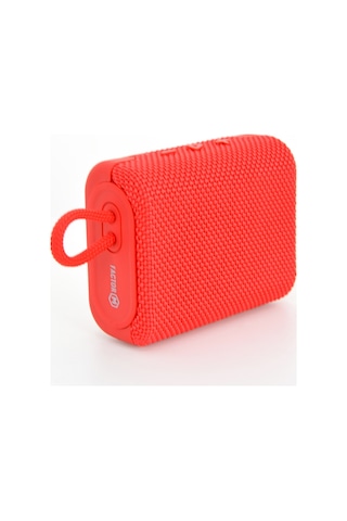 Factor M BTS01 Taşınabilir Bluetooth Hoparlör Kırmızı
