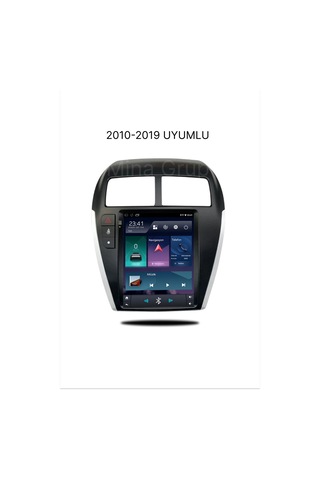 Snp Serisi Mitsubishi Asx 2010 İle 2019 Uyumlu 9.7 İnç Tesla Tasarım Android Multimedya Sistemi 6-128 Gb Hafıza Carplay Android Auto Ve Geri Görüş Kamerası 9.7''