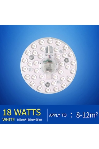 Pazly 180w Tavan Işık Modülü Led Işık Kaynağı Güçlendirme Beyaz Enerji Verimli Beyaz