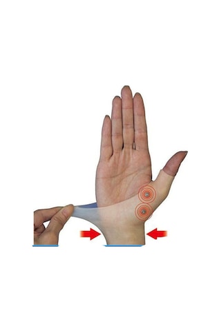 Bir Boyut-manyetik Terapi Bilek El Başparmak Desteği Eldiven Silikon Jel Artrit Basınç Düzeltici Masaj Ağrı Kesici Eldiven Satış Çok Renkli