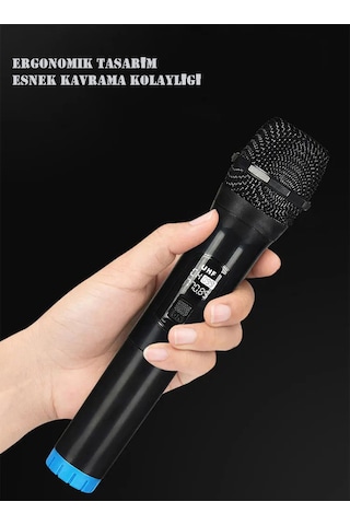 Monozone V-102 VHF Kablosuz Karaoke Mikrofonu