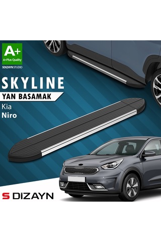S-dizayn Kia Niro Skyline Krom Yan Basamak 183 Cm 2017 Üzeri A+ Kalite
