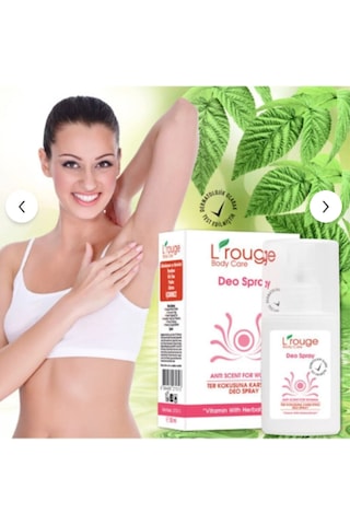 L Rouge Deo Spray For Woman / For Man 2'li Set Ter Kokusu Giderici