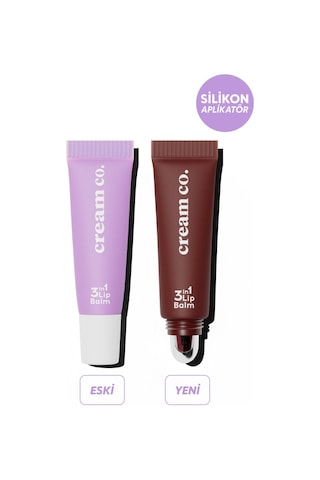 Cream Co. Onarıcı Besleyici Nemlendirici Dudak Bakımı 3in1 Lip Balm Black Cherry