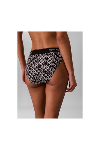 Calvin Klein Kadın Marka Logolu Elastik Bel Bantlı Siyah-beyaz Bikini Altı Lv00q61132 32n-15957 Siyah - Beyaz
