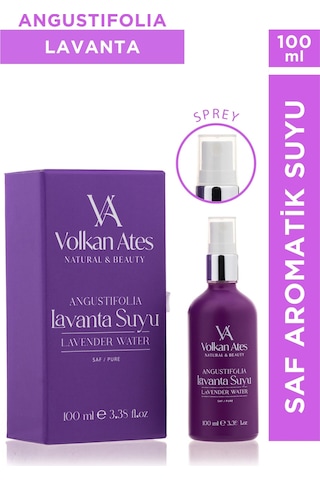 Volkan Ates Natural & Beauty Lavandula Angustifolia Saf Lavanta Suyu Sprey 100 Ml