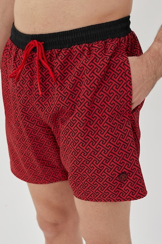 Exuma Swım Shorts M Erkek Şort 1415031-102-red P Kırmızı-kırmızı