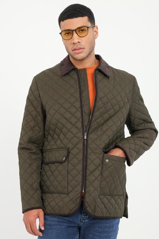 Dufy Erkek Slim Fit Haki Mont-18161