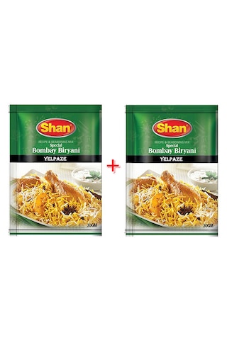Yelpaze Shan Bombay Biryani Basmati Pilav Baharatı 2 x 30 G