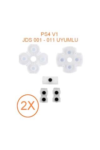 Ps4 V1 Jds 001 011 Kollar İle Uyumlu İç Lastik Takımı 2 Adet