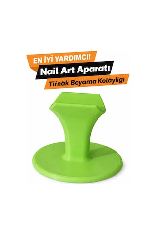 Manikür Parmak Destek Aparatı Oje Sürme Standı Nail Art Yardımcı Aparat