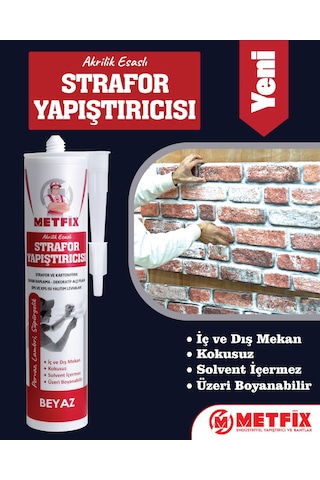 Metfix Strafor Yapıştırıcı 310ml / 480gr