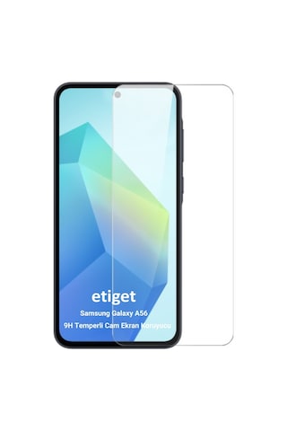 Samsung Galaxy Uyumlu A56 Temperli 9H Cam Ekran Koruyucu (2 ADET)