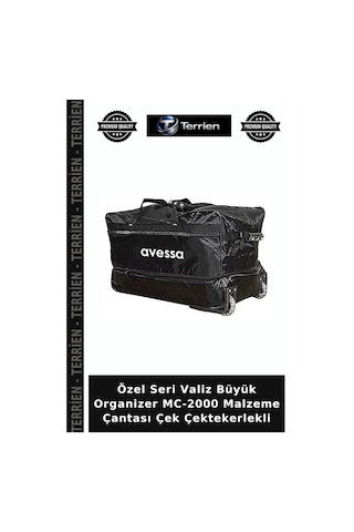 Özel Seri Valiz Büyük Organizer Mc-2000 Malzeme Çantası Çek Çektekerlekli
