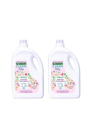 U Green Clean Baby Organik Lavanta Yağlı Bitkisel Çamaşır Yumuşatıcı 2 x 2750 ML