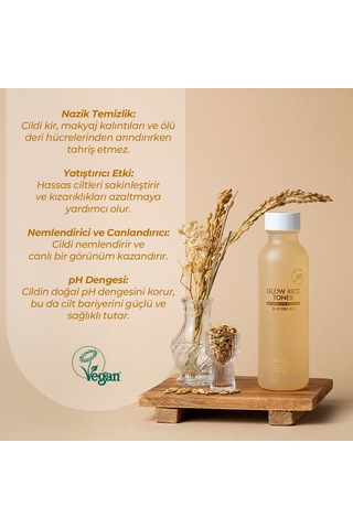 Muldream Glow Rice Onarıcı Pirinç Kepeği Yağlı Tonik 150 ML