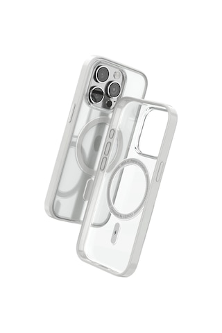 Venco - 309 - Apple iPhone Uyumlu 15 Pro Max Joly Magsafe Kapak - Glblseme - - Beyaz