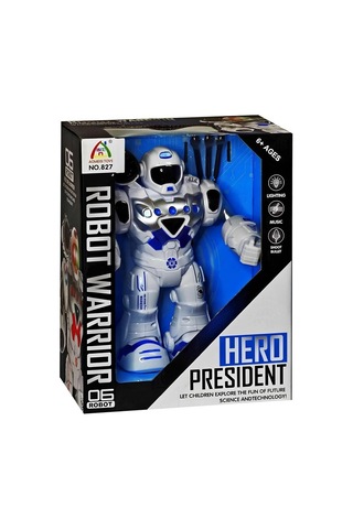 Hareketli Işıklı Ve Sesli Ok Atan Oyuncak Robot