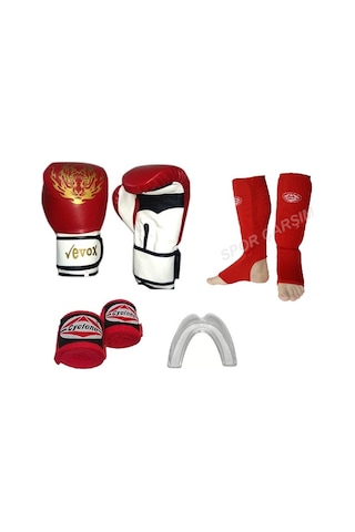 Spor_Carsim Evox Boks-Kickboks Eldiveni,Kaval Koruyucu,Bandaj,Dişlik Seti (234229657)