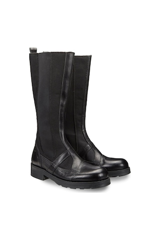Çizme Kadın Oxw002600 Oxs Frank 0026 Boot D Nylon/leather Black Siyah