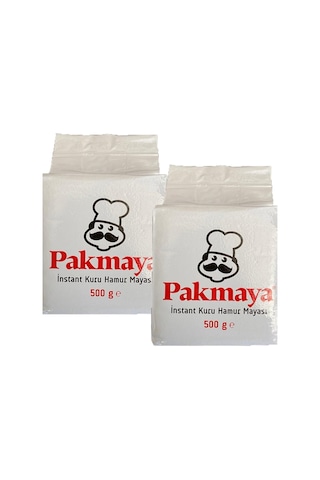 Pakmaya Instant Kuru Hamur Mayası 2 x 500 G