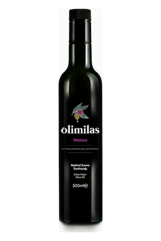 Olimilas Natürel Sızma Soğuk Sıkım Zeytinyağı 500 ML 0,6 Asit Yeni Hasat Milas Yöresi