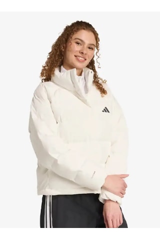 Adidas Helionic Climawarm Relaxed Down Kadın Mont Beyaz