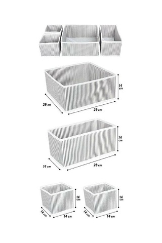 Çekmece Düzenleme Kutu Seti Organizer 4lü Set Diğer