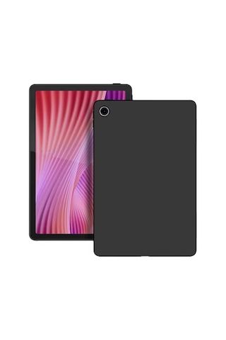 Forzacase Lenovo Tab 10.1 İnch Tb311fu 2025 Tablet İle Uyumlu Silikon Kılıf Siyah - Fc155 Arka Kapak