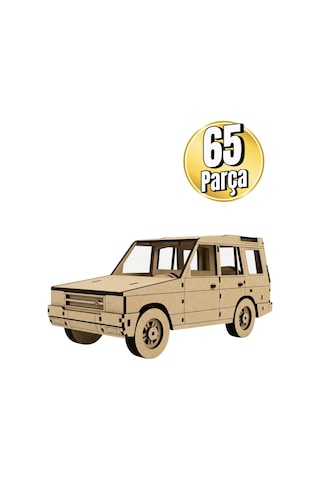 Off-road Araba Maketi - Kendin Yap Dıy Dekoratif Kit - 3d Puzzle