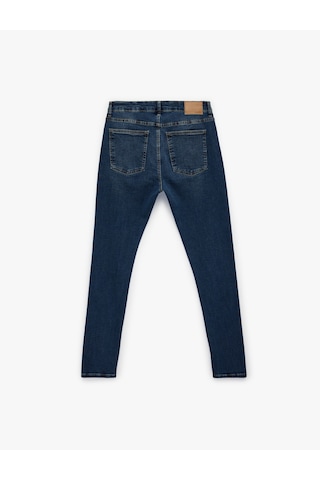 Koton Normal Bel Dar Paça Pamuklu Skinny Fit Jean Pantolon - Michael Jean Koyu İndigo 6sam40257nd İndigo