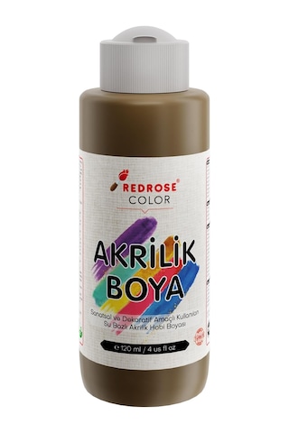 Açık Kahverengi Akrilik Boya 120ml