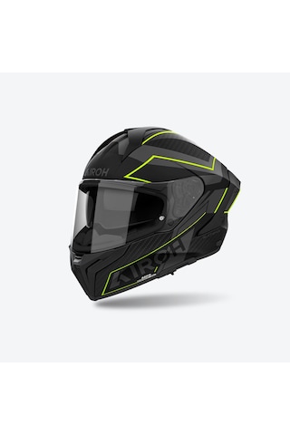 Airoh Matryx Sentınel Sarı Mat Motosiklet Kaskı Sarı