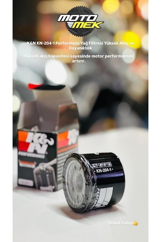 K&n Kn Performance Kn-204 Performans Yağ Filtresi Yüksek Akış Ve Dayanıklılık