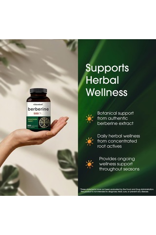 Naturebell Berberine 500mg - 300 Capsules Orijinal Ürün Dmmedicineden
