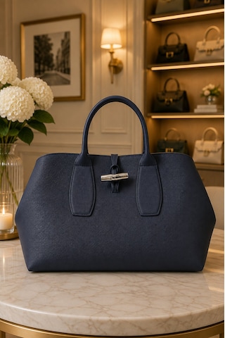 Longchamp Kadın El Çantası 10059 Hpn Lacivert