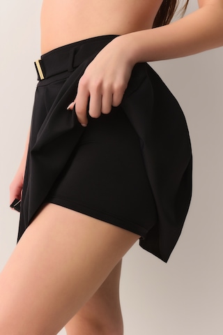 Suwen Lady Şort Etek Sbn26990012 Siyah