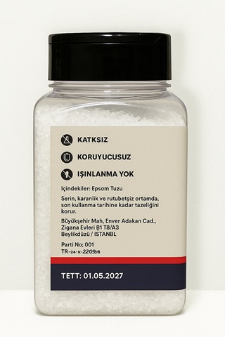 İngiliz Tuzu Epsom Tuzu 130 Gr