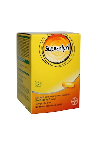 Supradyn All Day Co Q10 Içeren 30 Tablet