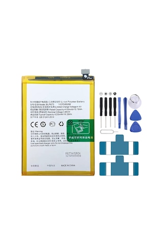 Cbtx Blp673 4230 Mah Li-polimer Pil Değiştirme Oppo A5/ax5/a3s/a7/ax7/a7n/a5s/ax5s/a8/a12e/a12/a12s